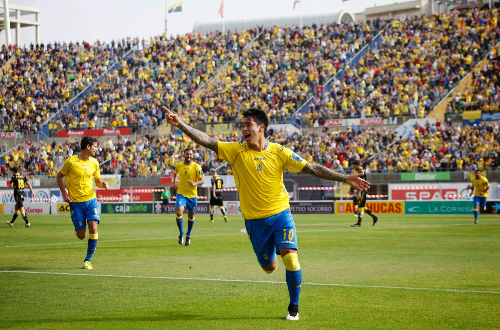 Las Palmas cree en la remontada