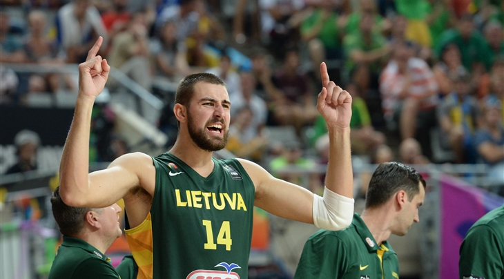 Jonas Valanciunas, jugador lituano de Toronto Raptors