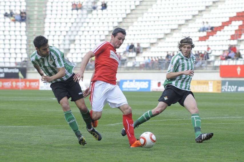 imagen el encuentro entre Murcia y Betis B de la pasada temporada