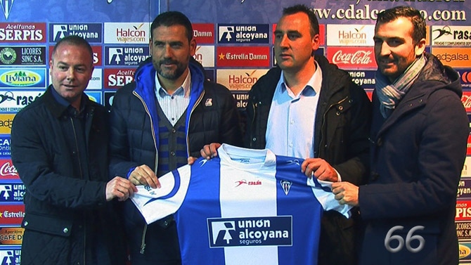 Andrés Palop, técnico del Alcoyano