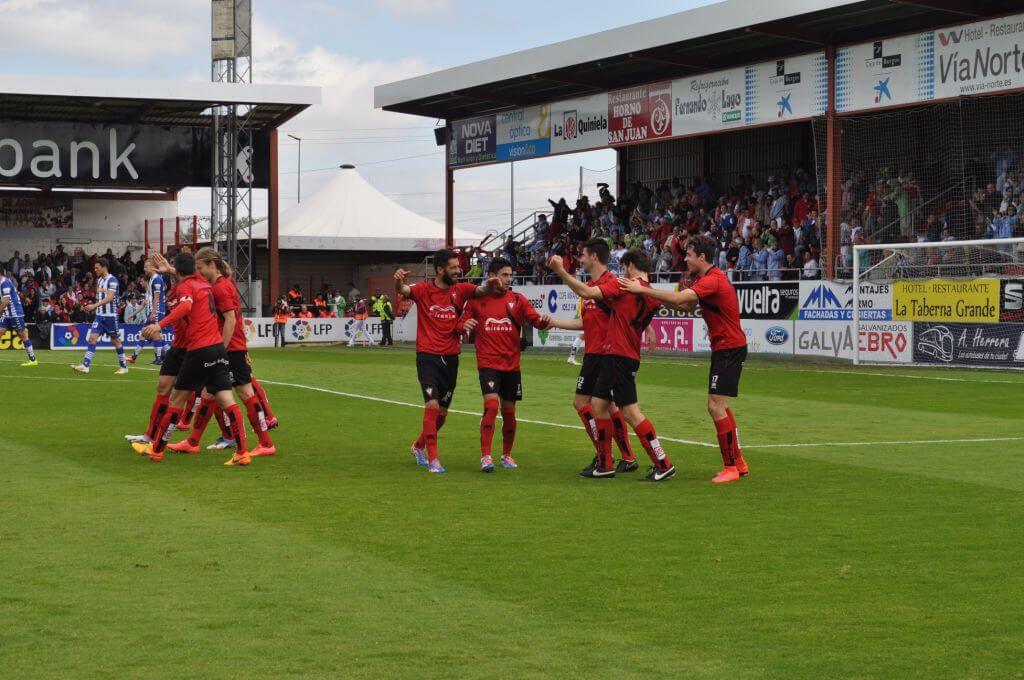 El Mirandés se está mostrando intratable en Anduva