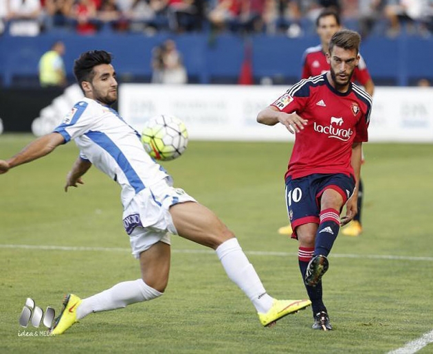 Roberto Torres, máximo goleador en liga por parte de Osasuna