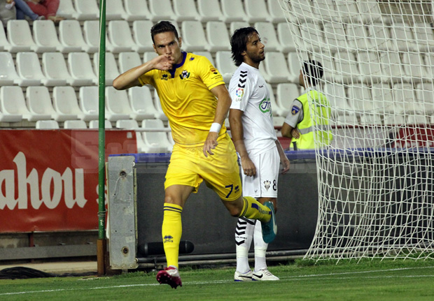 David Rodríguez, el hombre gol del Alcorcón