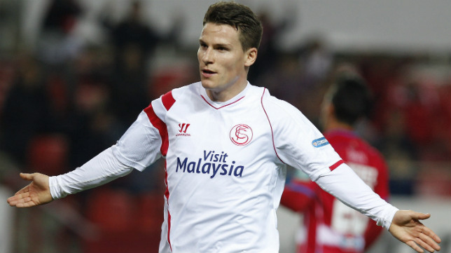 Gameiro, el delantero más en forma del Sevilla