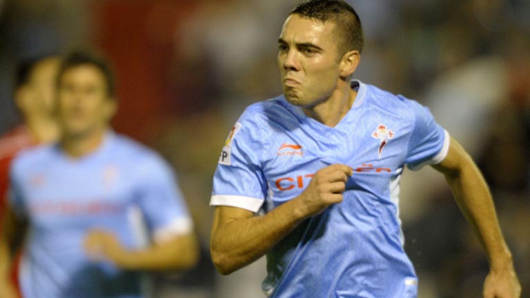 Iago Aspas, máximo goleador del Celta en liga