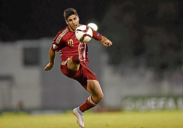 Asensio, la perla blanca cedido al Espanyol, jugará con la selección sub-21