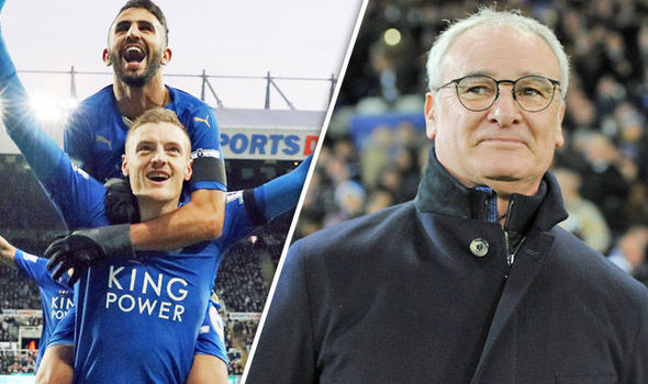 Leicester Mahrez Vardy Ranieri