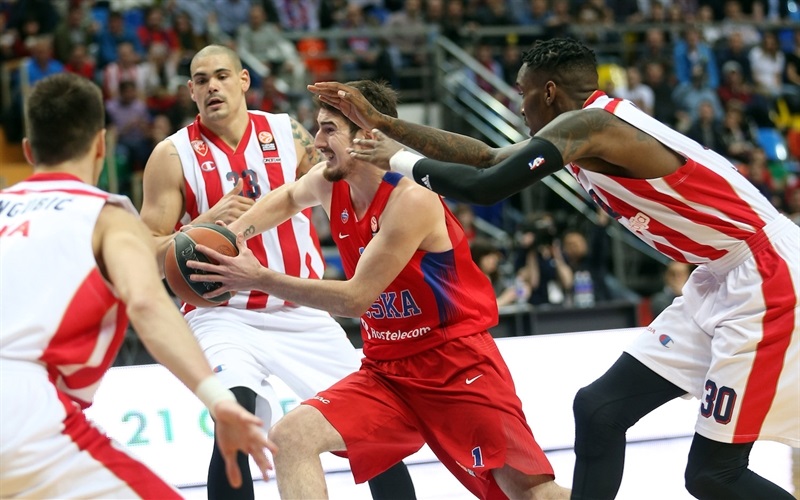 Nando de Colo, jugador del CSKA