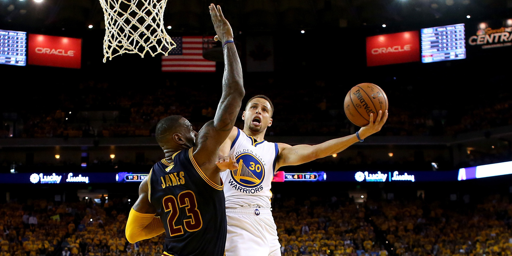 Curry y LeBron James, estrellas de esta Final