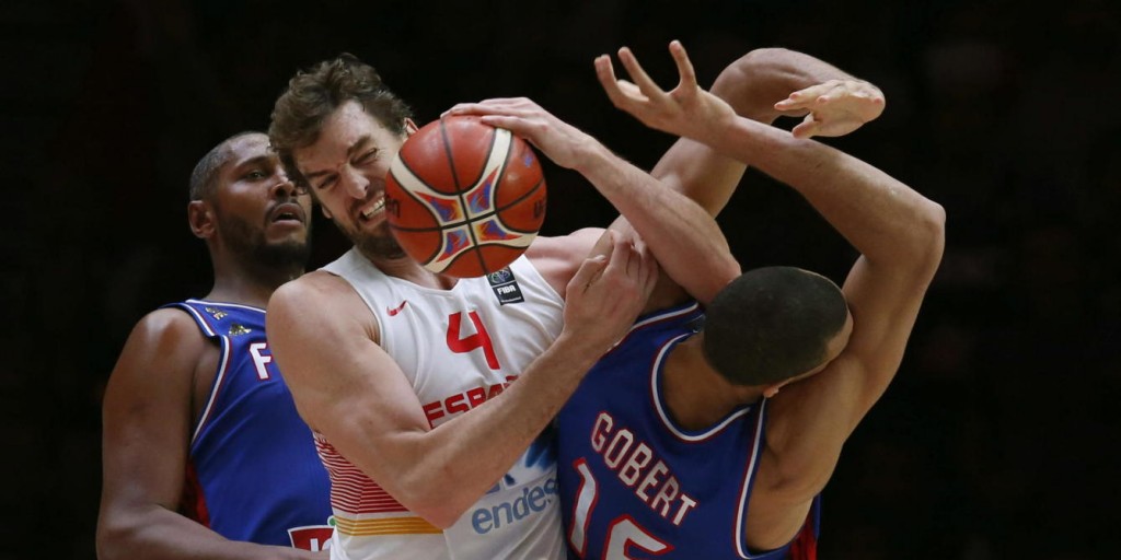 Gasol y Gobert