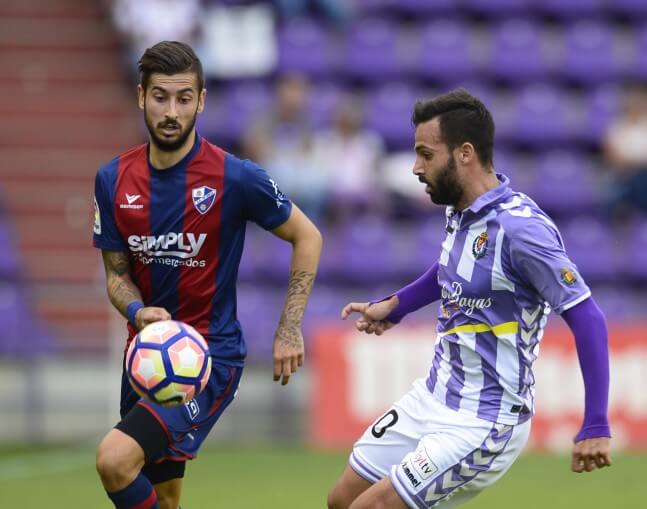 Vadillo es una de las referencias ofensivas del Huesca