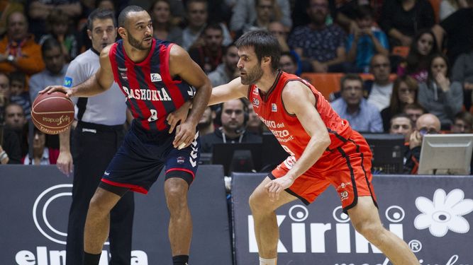 Baskonia y Valencia juegan en la jornada 23 de la Liga Endesa