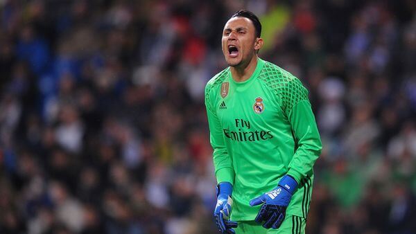 Keylor Navas está siendo discutido en el Santiago Bernabéu