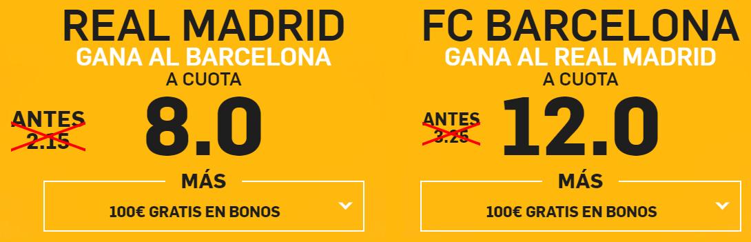 Super Cuota Betfair Clasico