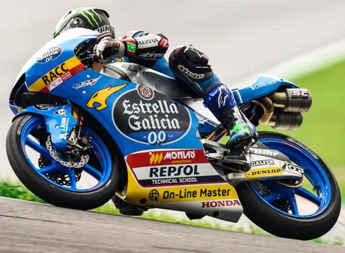 Enea Bastianini durante la QP