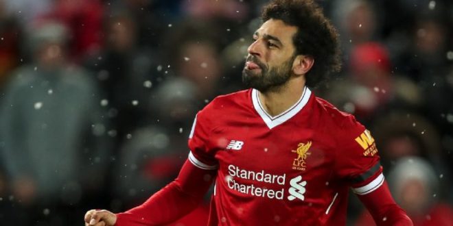 Salah máximo anotador de Liverpool y candidato a la bota de oro