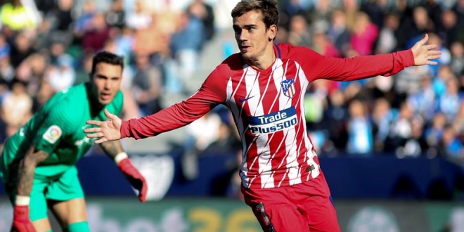 Griezmann máximo goleador del equipo colchonero