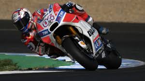 Andrea Dovizioso durante la sesión de clasificación