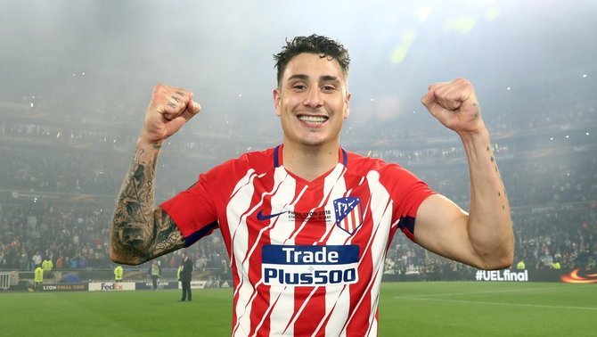 José María Giménez defensa del Atlético de Madrid