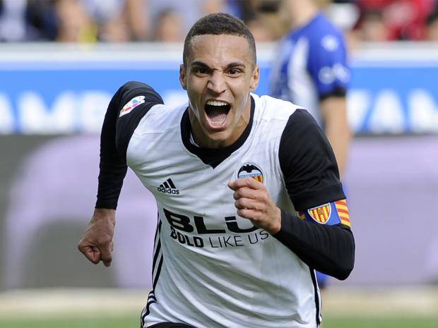 Rodrigo Moreno jugador atacante del Valencia