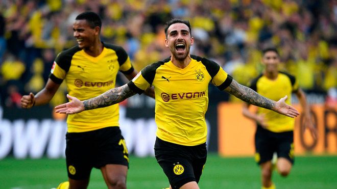 Paco Alcacer pichichi de la Bundesliga