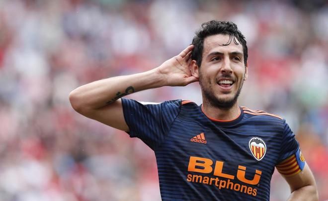 Dani Parejo jugador el Valencia y referente en el centro del campo