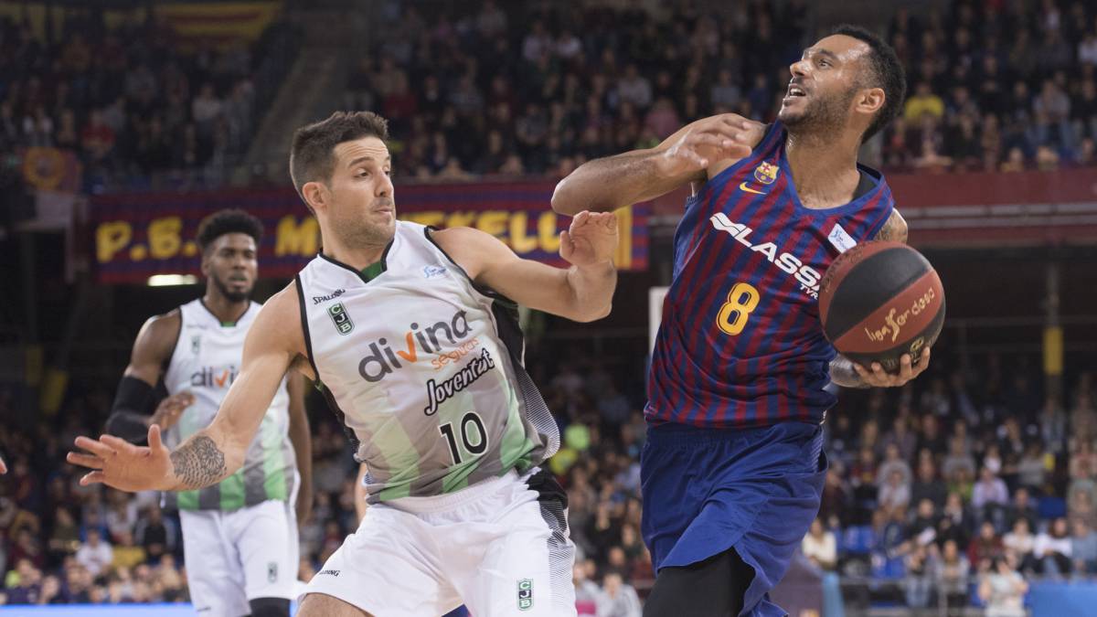 laprovittola y hanga durante joventut barcelona liga endesa