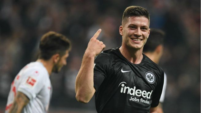 Luka Jovic jugador del Eintracht