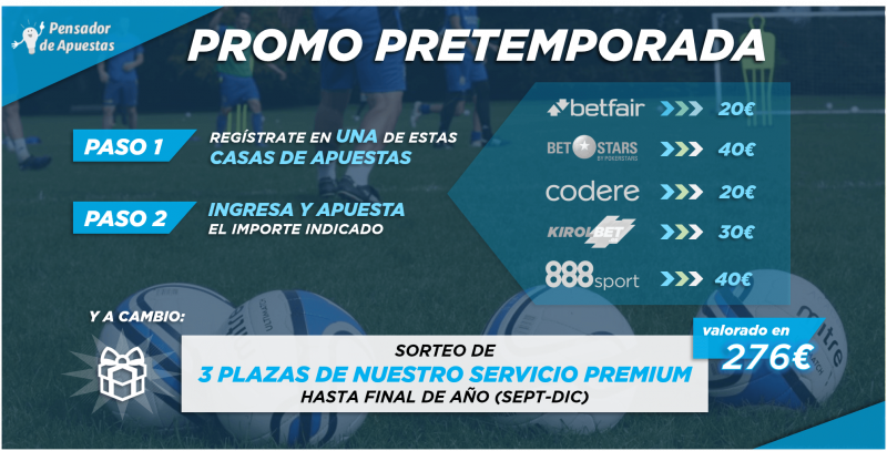 ¡Promoción PRETEMPORADA 2019-2020!