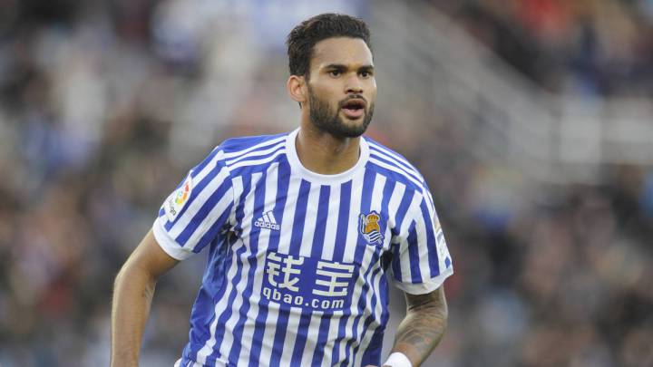 William Jose delantero de la Real Sociedad