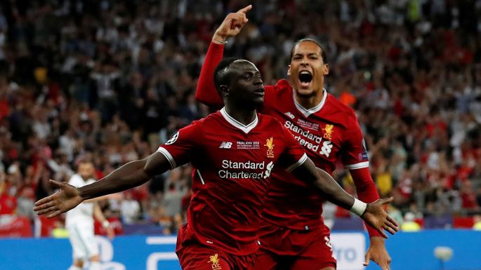 sadio mane y virgil van dijk