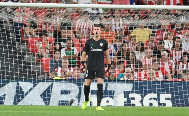 unai simon portero del athletic club temporada 2019 2020