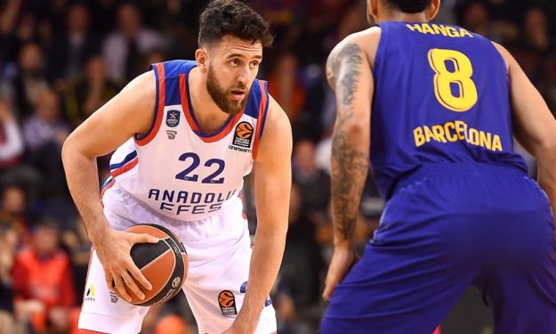 vasilije micic adam hanga anadolu efes barcelona