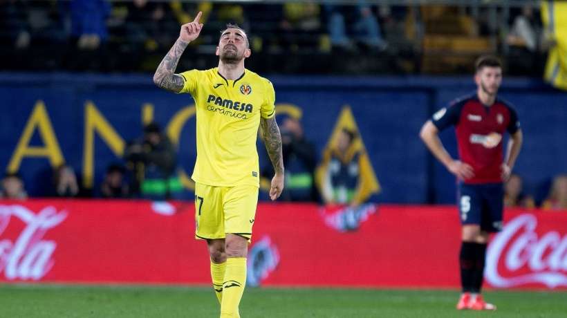 Paco Alcacer jugador del Villarreal