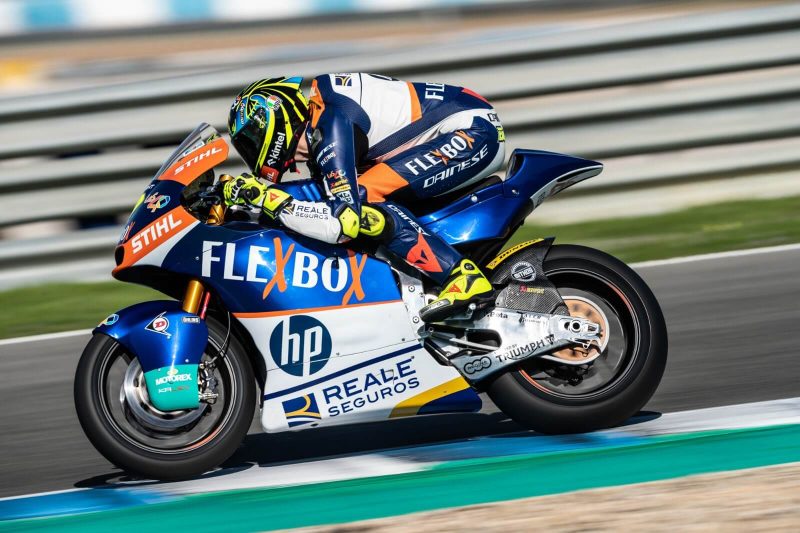 Moto2 (GP de Qatar): Comparación Baldassarri - Canet