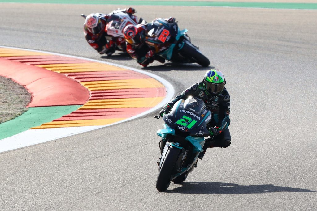 MotoGP (GP de Teruel): Franco Morbidelli vs Fabio Quartararo