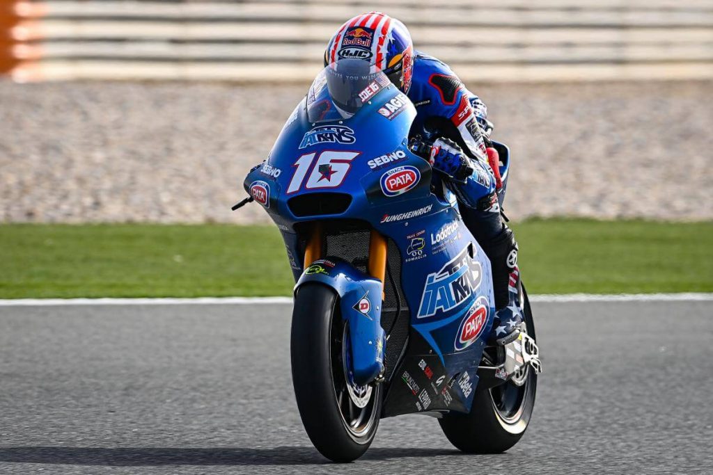 Moto2 (GP de Doha): Joe Roberts vs Jake Dixon