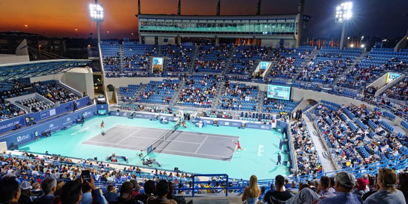 Mubadala World Tennis Championship: Daniel Evans vs Taylor Fritz