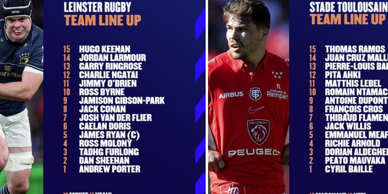 European Rugby Champions Cup: Leinster vs Stade Toulousain