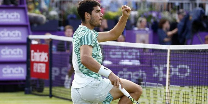 ATP 500 London Queen's: Actuación largo plazo Carlos Alcaraz