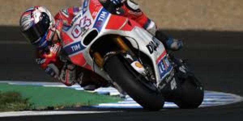 Andrea Dovizioso durante la sesión de clasificación