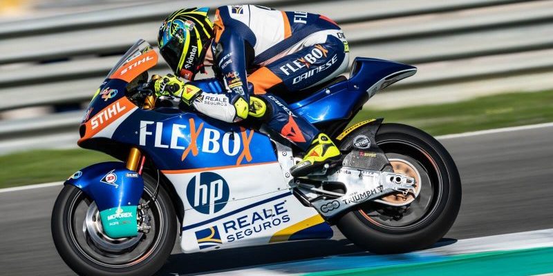 Moto2 (GP de Qatar): Comparación Baldassarri - Canet