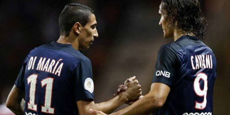 Cavani y Di María, dos de las estrellas del PSG