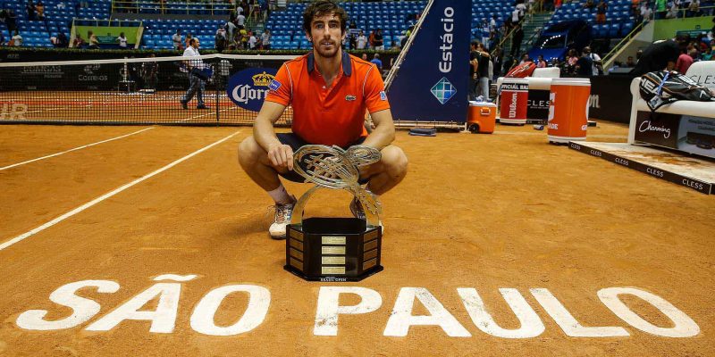 El uruguayo lo tiene todo de cara para sumar su tercer título en Sao Paulo (Foto:atpworldtour.com)