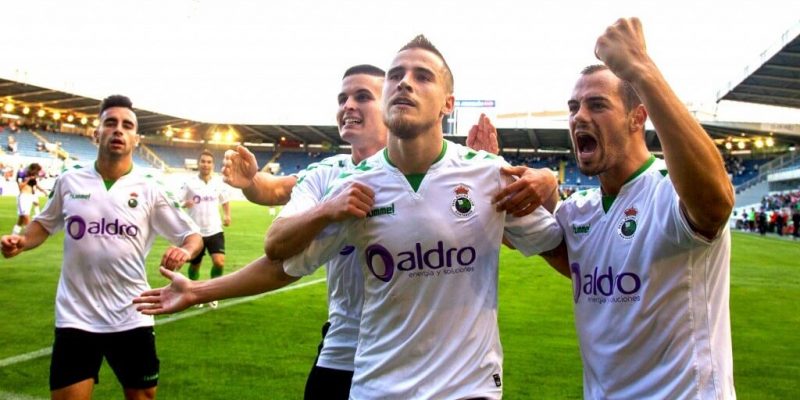 Dani Aquino celebra un gol