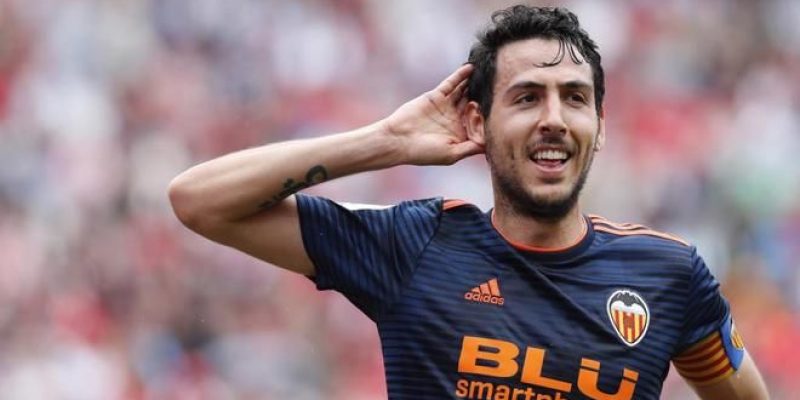 Dani Parejo jugador el Valencia y referente en el centro del campo