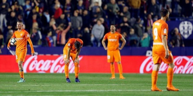 El Málaga descendió en la pasada jornada