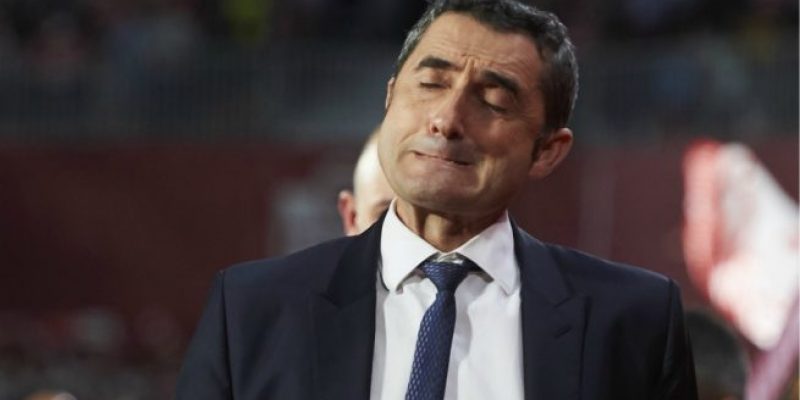 Ernesto Valverde entrenador del Barcelona