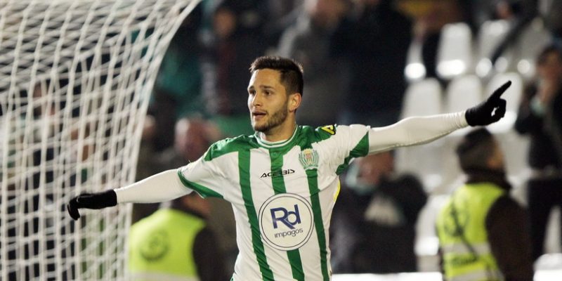 Florin Andone, uno de los peligros ofensivos de este Córdoba