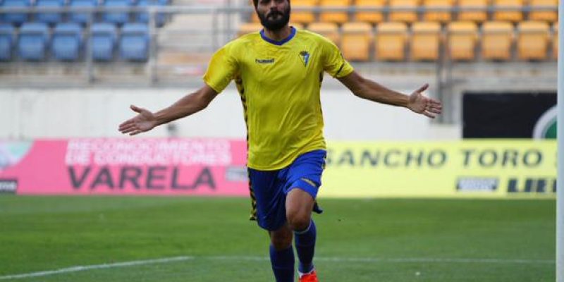 Güiza, con 7 goles, es el máximo goleador del Cádiz en liga